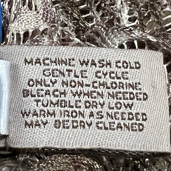 Chico’s Easy Wear Brown and Cream Patterned Kimono Cardigan Size 2 (12/14 L) - Picture 6 of 6